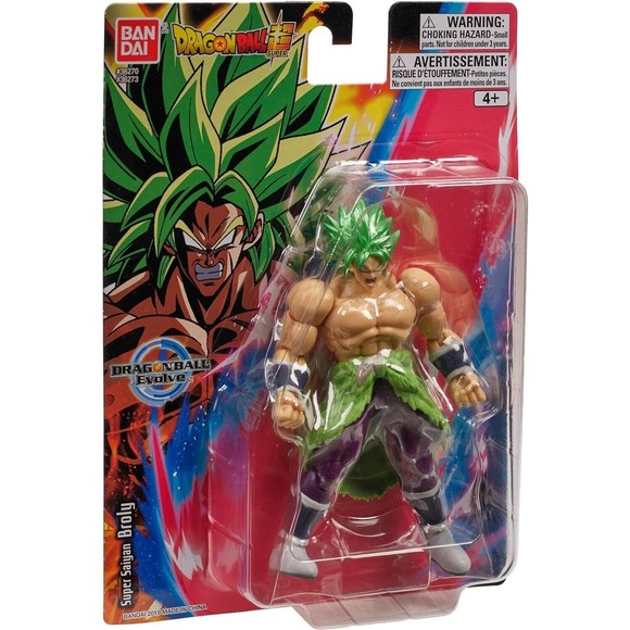 Dragon Ball Super: Evolve - Super Saiyan, Super Saiyan Broly Action Figure, 5-in - Picture 5 of 7
